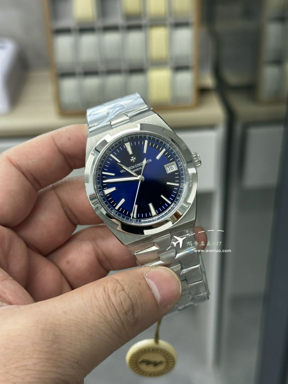 PPF Vacheron Constantin   Overseas 钢王 Replica Copy 4520V/210A-B483 wrist watches  / JS266
