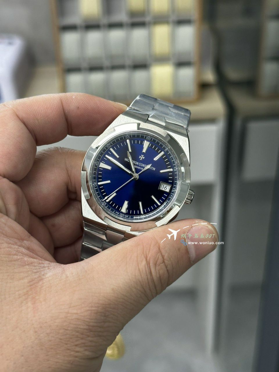 PPF Vacheron Constantin   Overseas 钢王 Replica Copy 4520V/210A-B483 wrist watches  / JS266