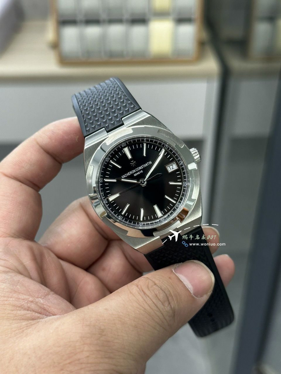 PPF Vacheron Constantin   Overseas 钢王 Replica Copy 4520V/210A-B483 wrist watches  / JS266
