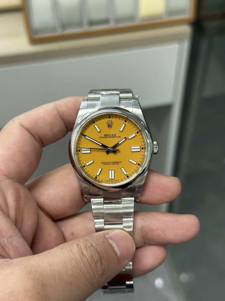 VS Rolex  oyster perpetual 动41毫米m124300-0008 Perfect  Replica Copy 气球泡泡 Watches  / R858
