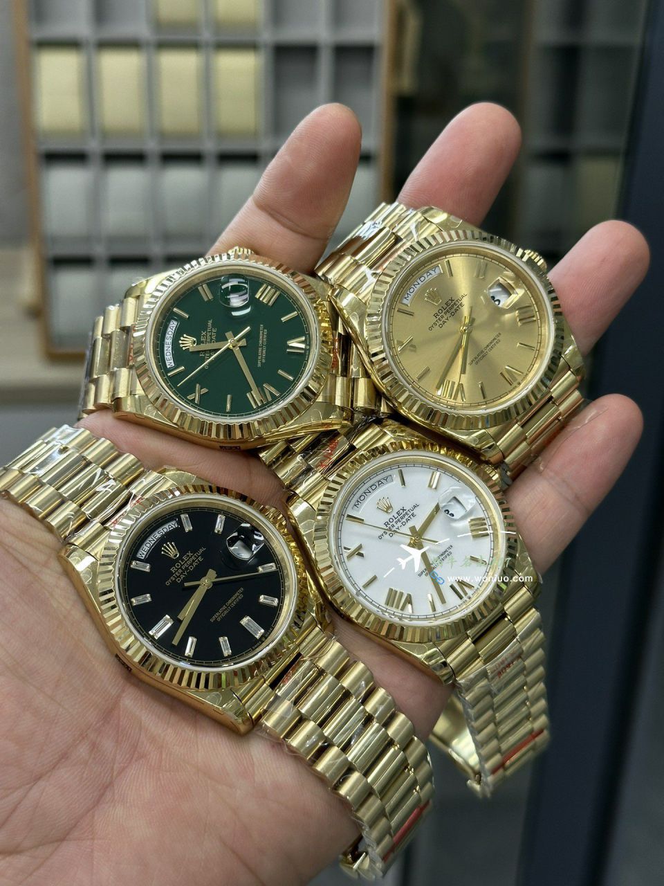 GMV3 Rolex  Adding weight DD Day-Date 型177g top  Replica Copy m228238-0061，m228235-0003 wrist watches  / R862