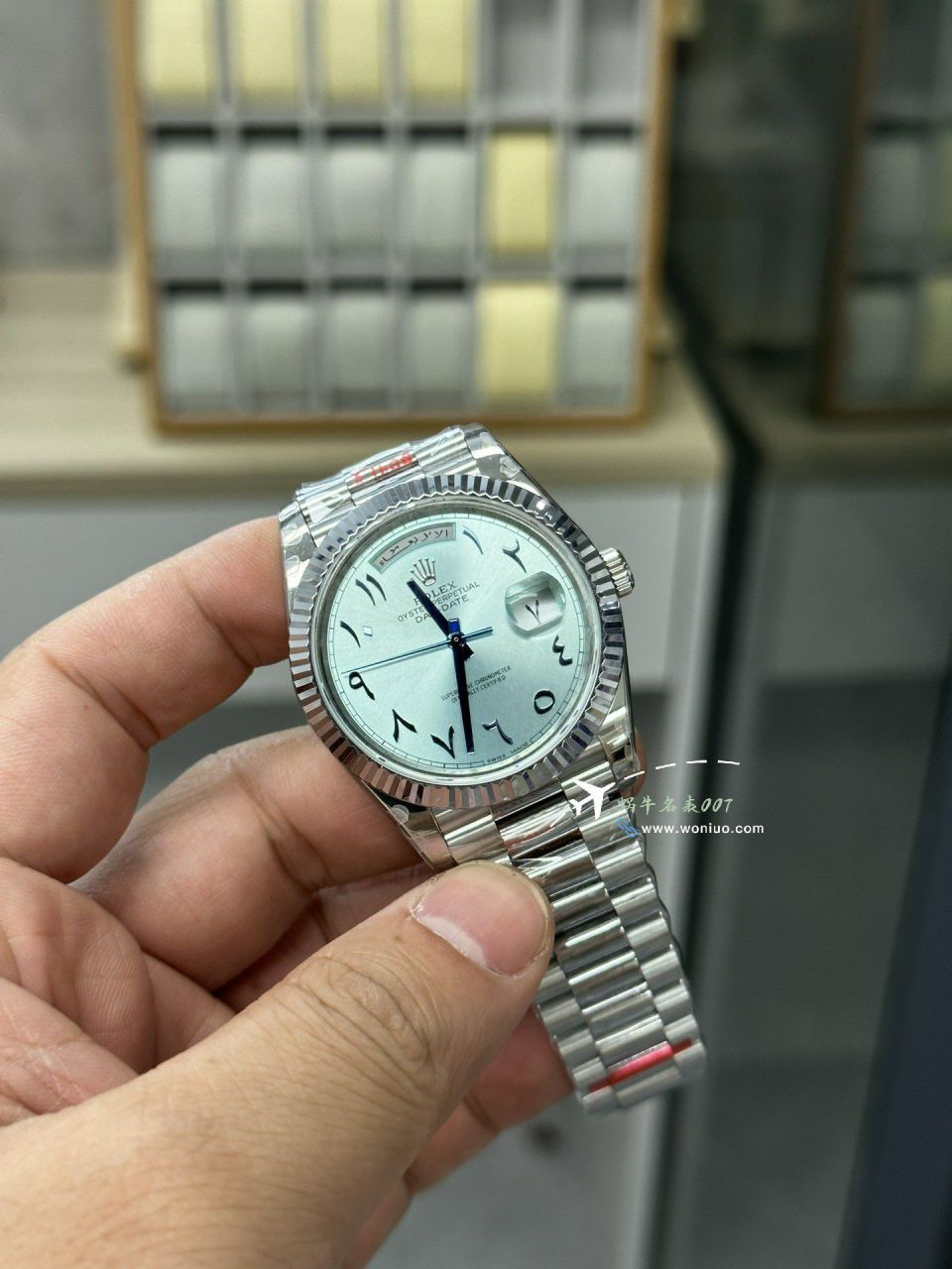 GMV3 Rolex  Adding weight DD Day-Date 型177g top  Replica Copy m228238-0061，m228235-0003 wrist watches  / R862