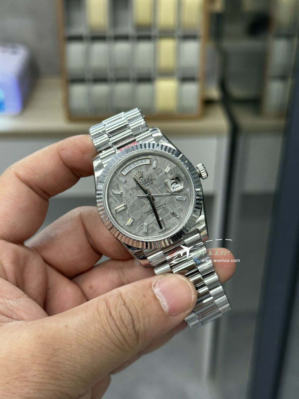 GMV3 Rolex  Adding weight DD Day-Date 型177g top  Replica Copy m228238-0061，m228235-0003 wrist watches  / R862