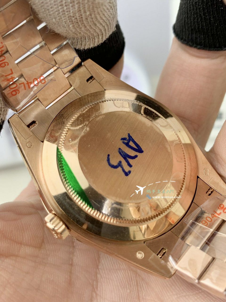 GM Rolex  Day-Date 型系列m228239-0055 wrist watches V3 Adding weight DD陨石盘 top  Replica Watches  / R963