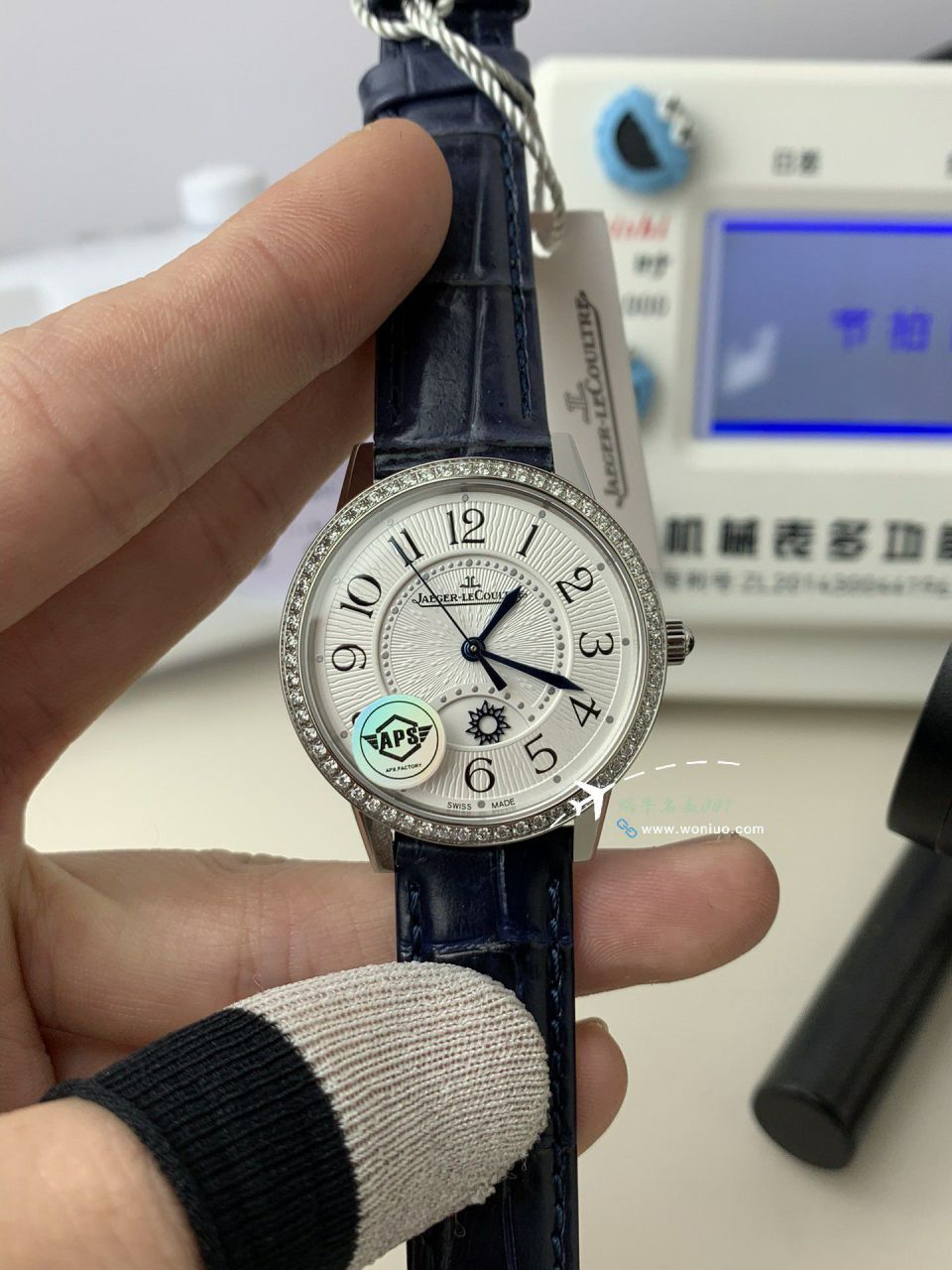 APS一体机女表 Jaeger-LeCoultre  Rendez-Vous 3448410超级 Replica Copy  wrist watches  / JJ198