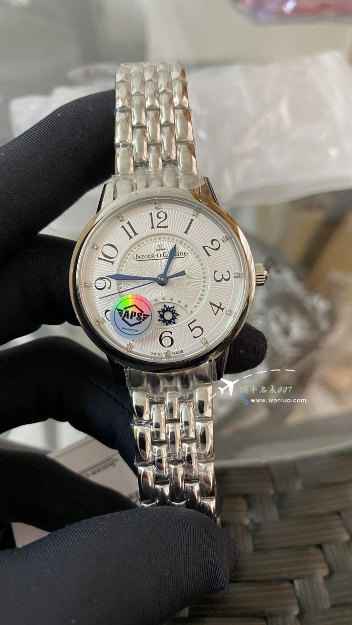 APS Jaeger-LeCoultre 约会 copy customized  Movement 女表3448110 Perfect  Replica Copy  wrist watches  / JJ196