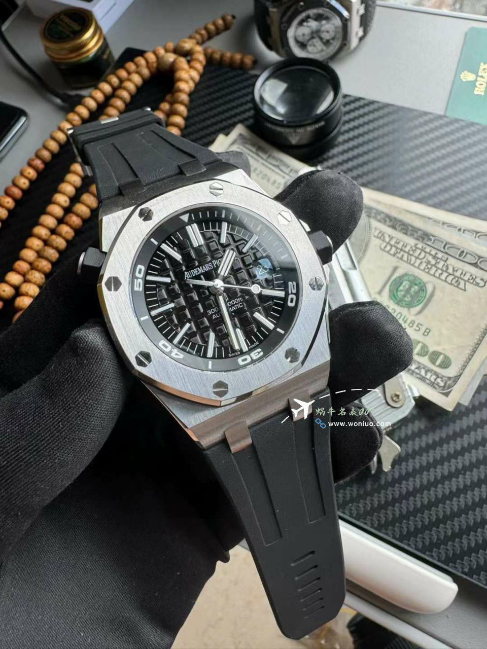 APSAudemars Piguet  Royal Oak Offshore 系列15703ST.OO.D002CA.01 High quality  Replica  Replica  wrist watches  / AP278