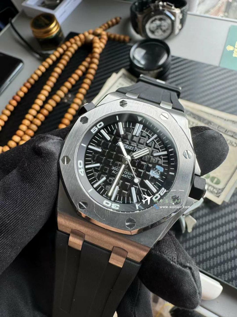 APSAudemars Piguet  Royal Oak Offshore 系列15703ST.OO.D002CA.01 High quality  Replica  Replica  wrist watches  / AP278