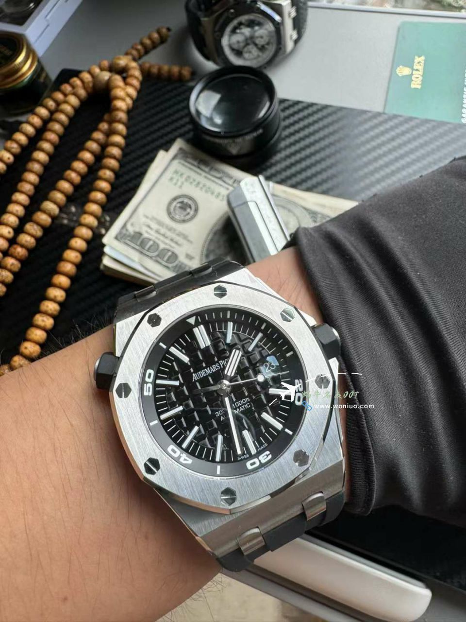 APSAudemars Piguet  Royal Oak Offshore 系列15703ST.OO.D002CA.01 High quality  Replica  Replica  wrist watches  / AP278