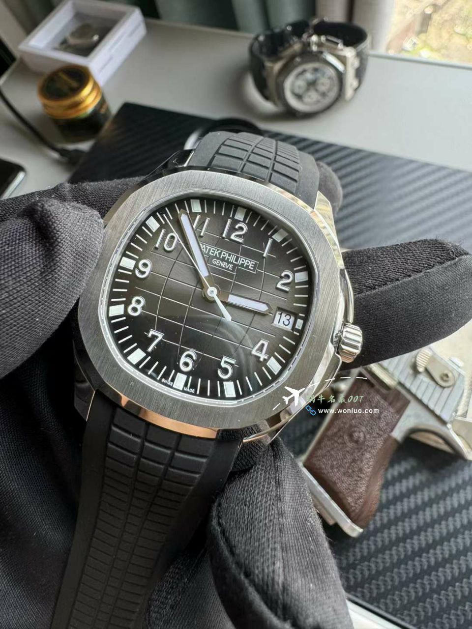 3K PATEK PHILIPPE 手雷一体机新扣 top  Replica Copy 5167A-001 wrist watches  / BD397