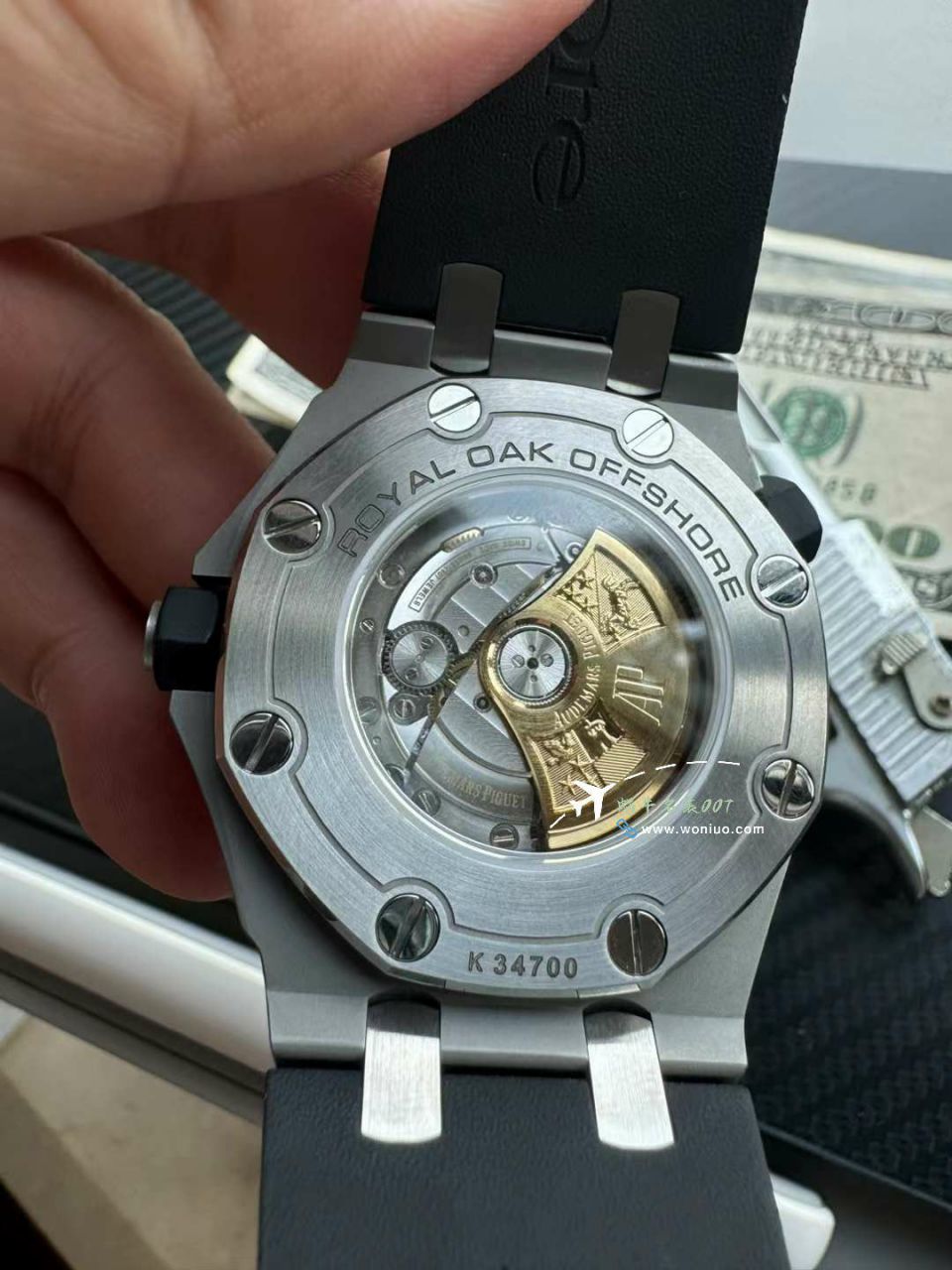  Video analysis Audemars Piguet  Royal Oak Offshore APS Factory 一体机 High quality   Replica Watches 15710ST.OO.A002CA.01 wrist watches  / AP280