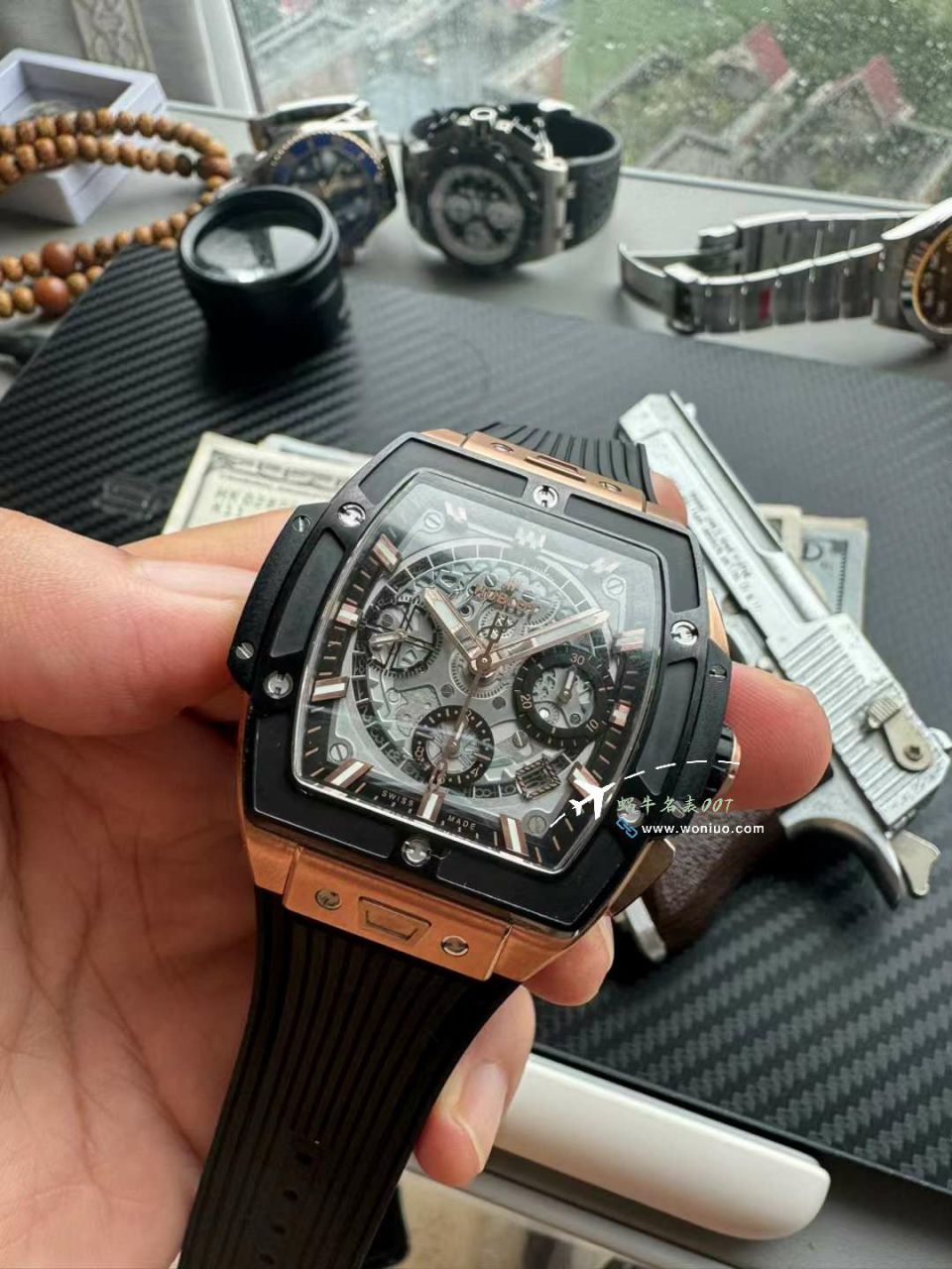  Video analysis BBF hublot BIG BANG灵魂 top  Replica Copy 642.OM.0180.RX，642.NL.7170.RX wrist watches  / YB135