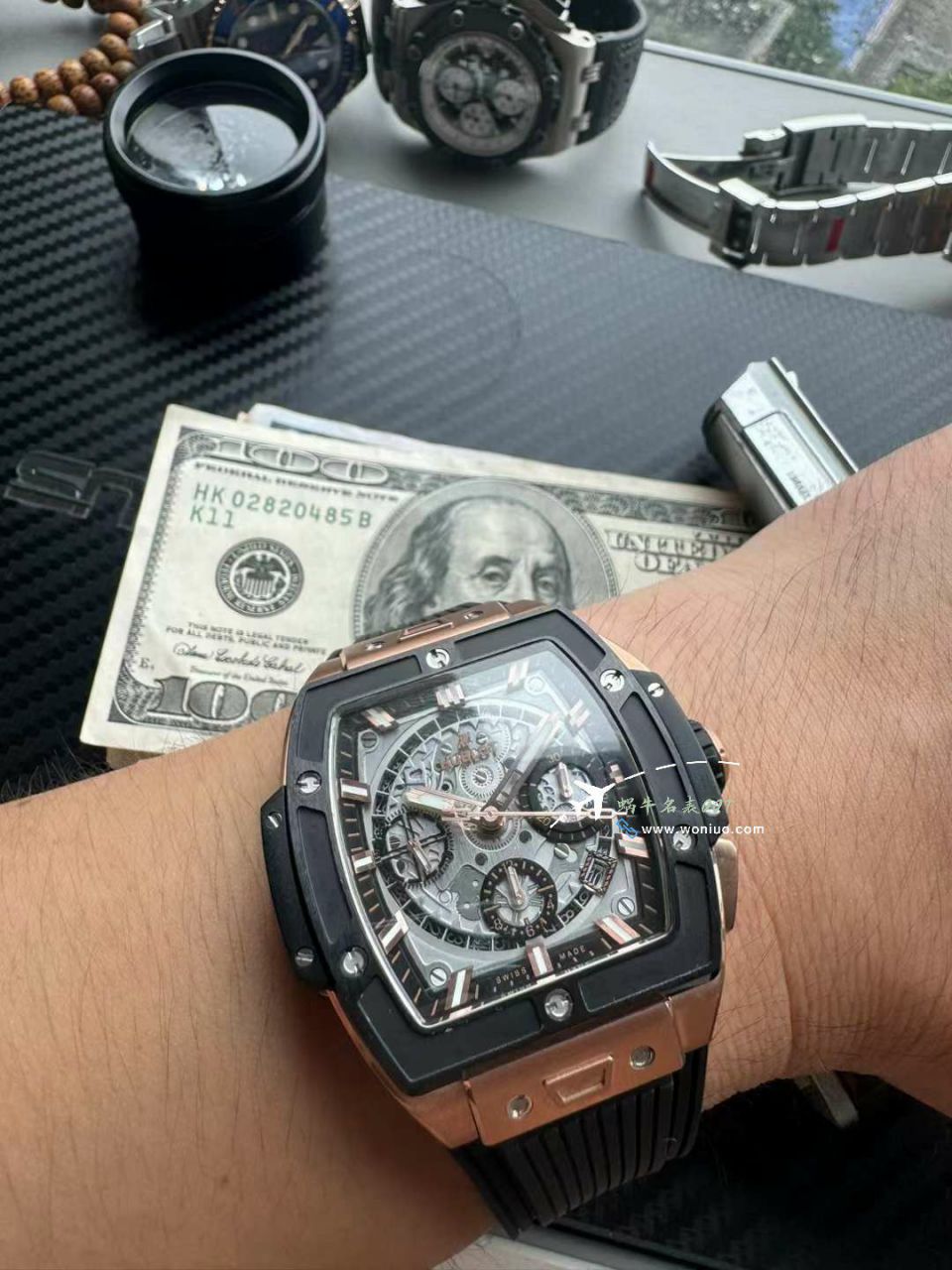  Video analysis BBF hublot BIG BANG灵魂 top  Replica Copy 642.OM.0180.RX，642.NL.7170.RX wrist watches  / YB135