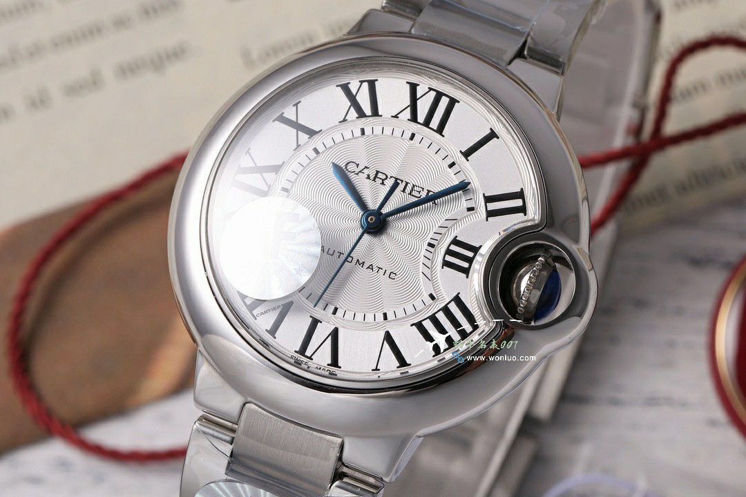 AF Cartier  蓝气球33毫米 top  Replica Copy 女士 Watches WSBB0062 wrist watches  / K350