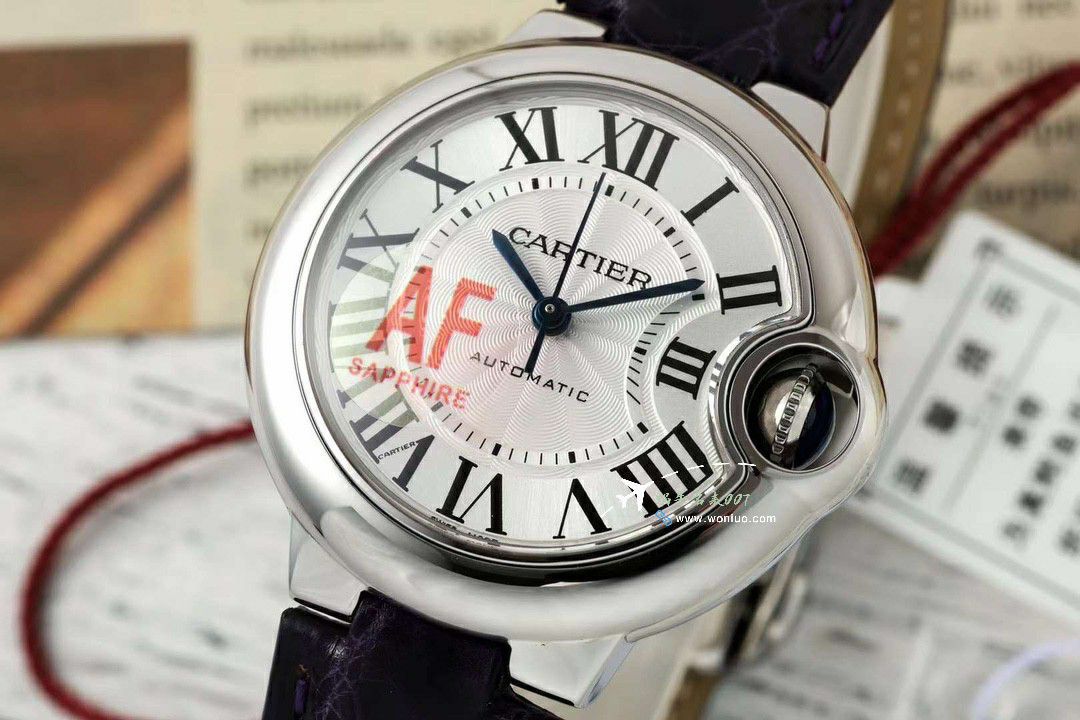 AF蜕变归来 Cartier  33mm蓝气球系列 wrist watches  / K351