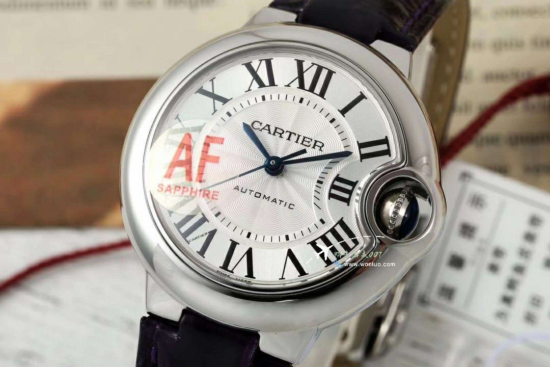 AF蜕变归来 Cartier  33mm蓝气球系列 wrist watches  / K351