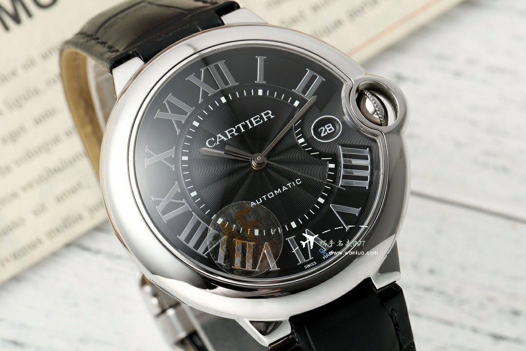 AF Cartier  蓝气球42毫米男装 top  Replica Copy  Watches W6920042 wrist watches  / K355