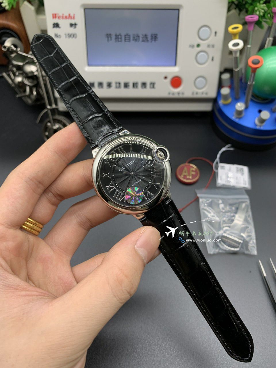 AF Cartier  蓝气球42毫米男装 top  Replica Copy  Watches W6920042 wrist watches  / K355