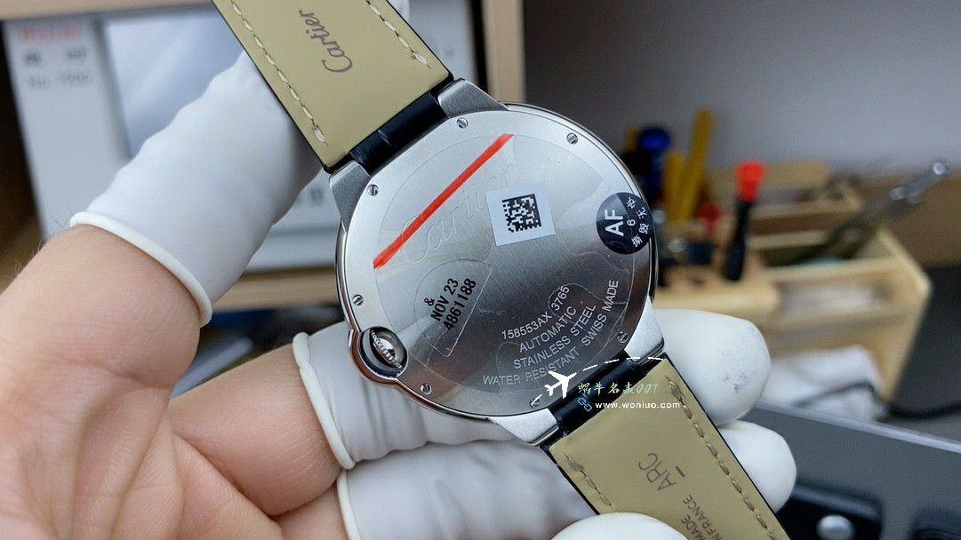 AF Cartier  蓝气球42毫米男装 top  Replica Copy  Watches W6920042 wrist watches  / K355