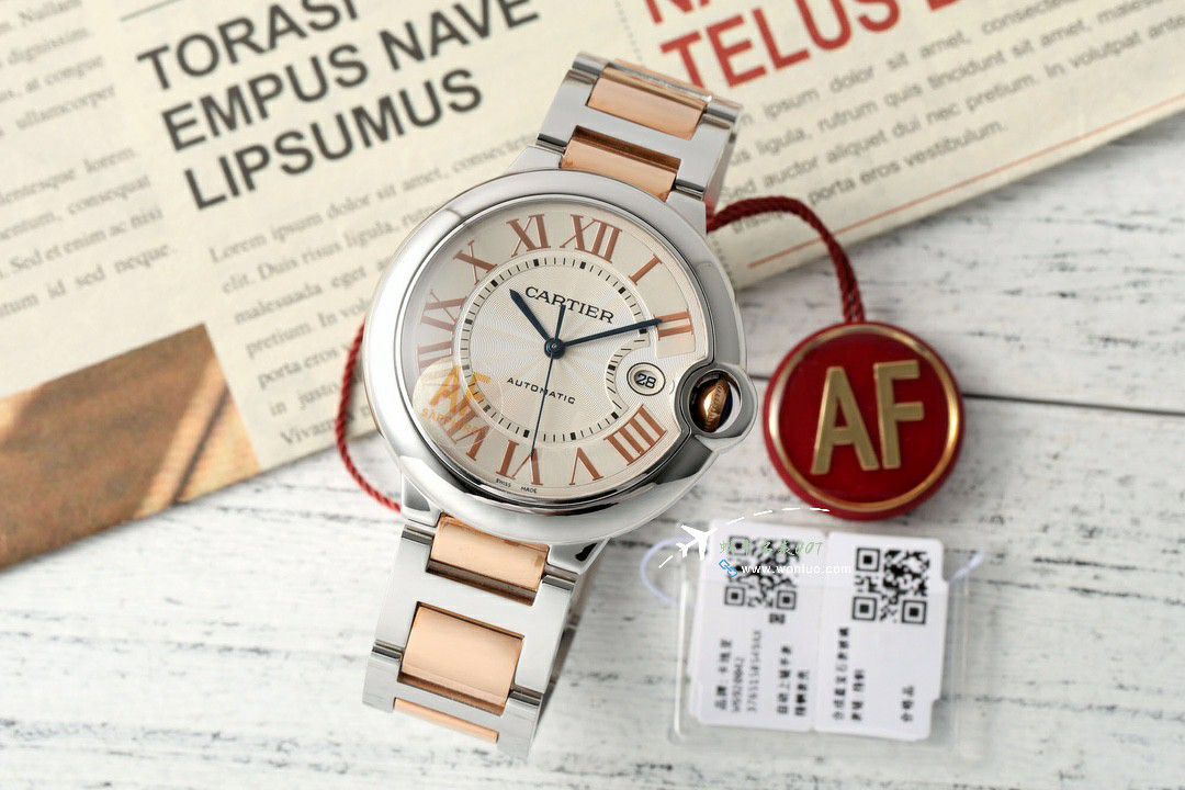 AF Cartier  蓝气球男装42毫米 Perfect  Replica Copy  Watches WSBB0049 wrist watches  / K353