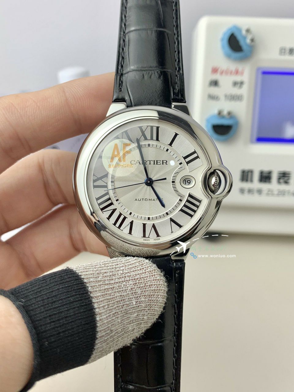 AF Factory  Cartier  蓝气球男装42MM系列 Replica Copy W6920095 wrist watches  / K365