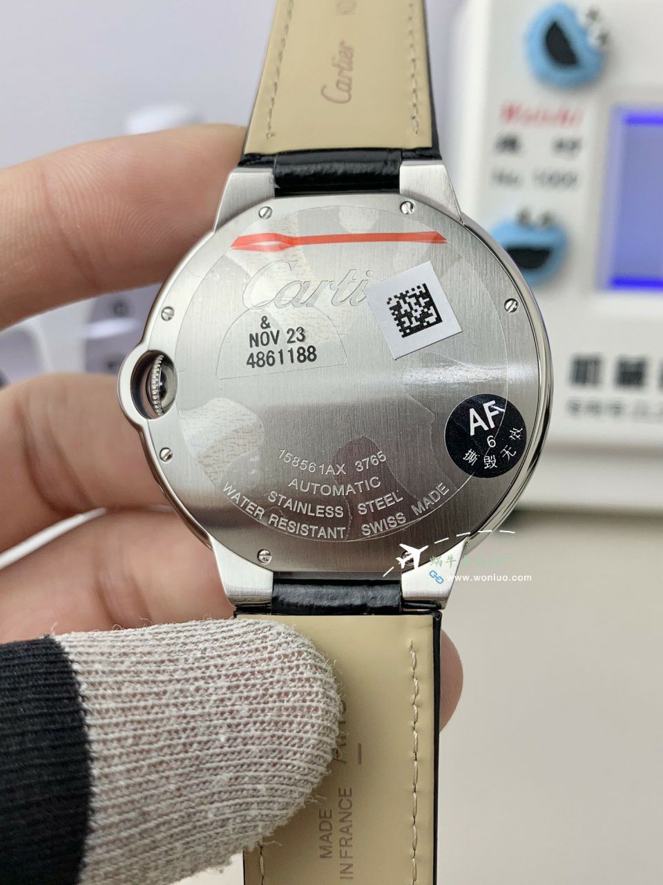 AF Factory  Cartier  蓝气球男装42MM系列 Replica Copy W6920095 wrist watches  / K365