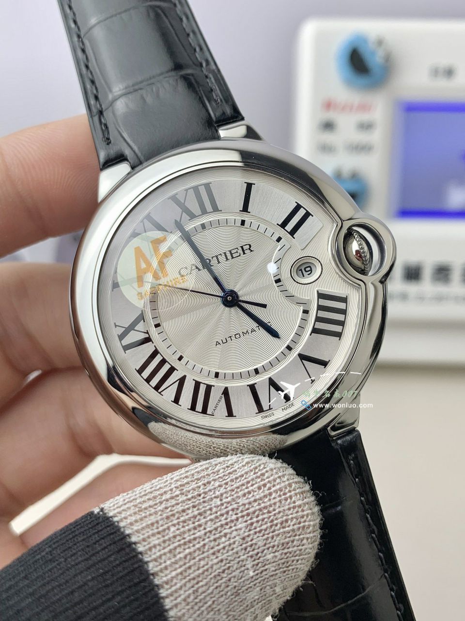 AF top  Replica Copy  Cartier  蓝气球42MM男款WSBB0003 wrist watches  / K359