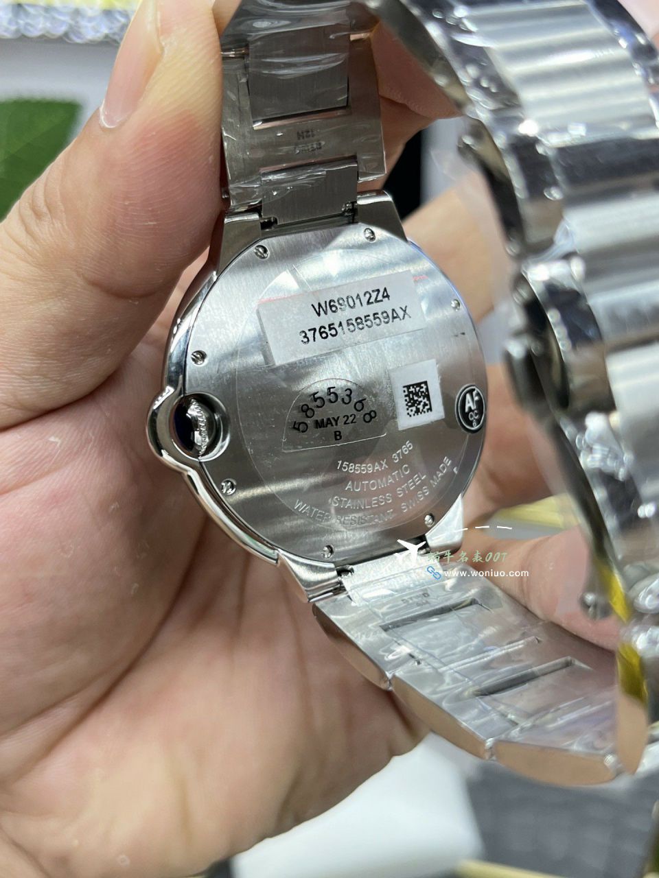 AF Cartier   Replica Copy 42MM男款蓝气球系列WSBB0027 wrist watches  / K358