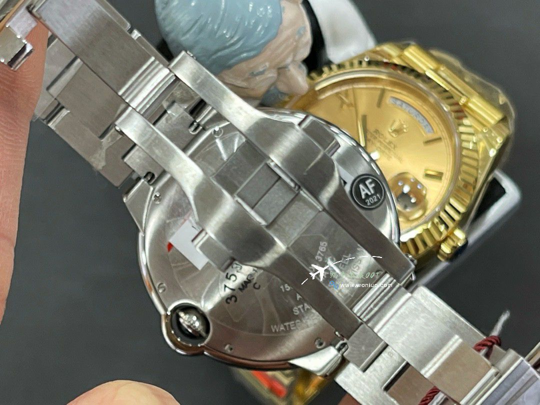 AF Cartier   Replica Copy 42MM男款蓝气球系列WSBB0027 wrist watches  / K358