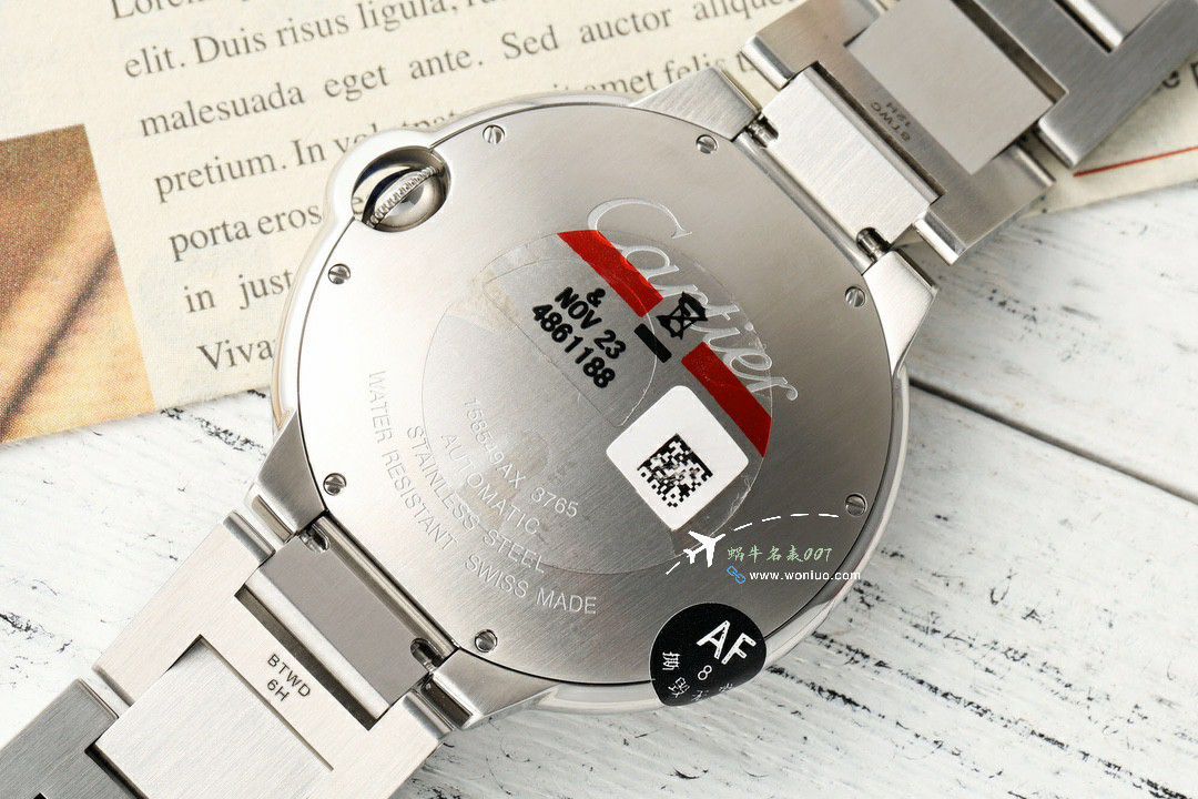 AF Cartier   Replica Copy 42MM男款蓝气球系列WSBB0027 wrist watches  / K358