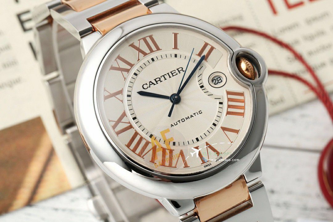 AF Cartier   Replica Copy 42MM男款蓝气球系列WSBB0027 wrist watches  / K358