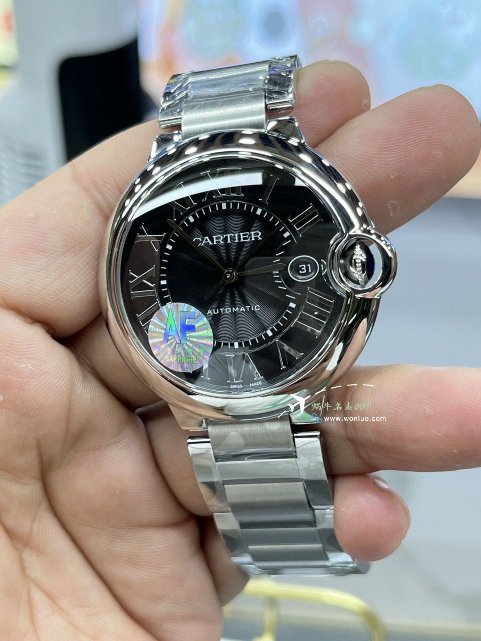AF Factory  Cartier  蓝气球42MM男装 Replica Copy  Watches WGBB0036 wrist watches  / K361