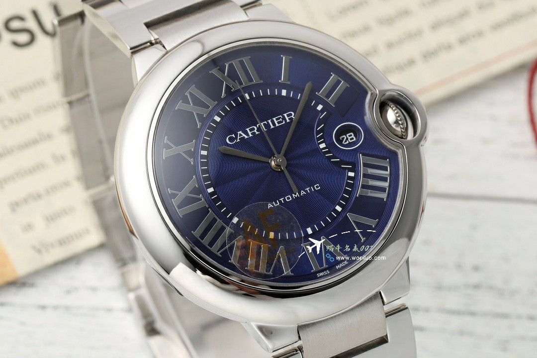 AF top  Replica Copy  Cartier  蓝气球42MM男款WSBB0003 wrist watches  / K359