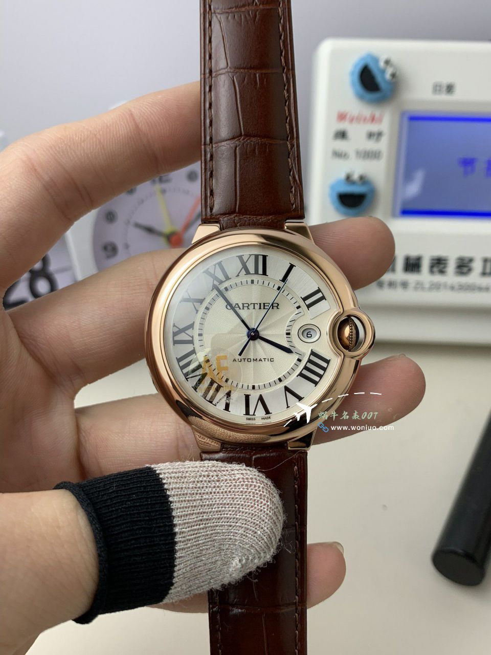 AF Factory  Cartier  蓝气球42MM男装 Replica Copy  Watches WGBB0036 wrist watches  / K361