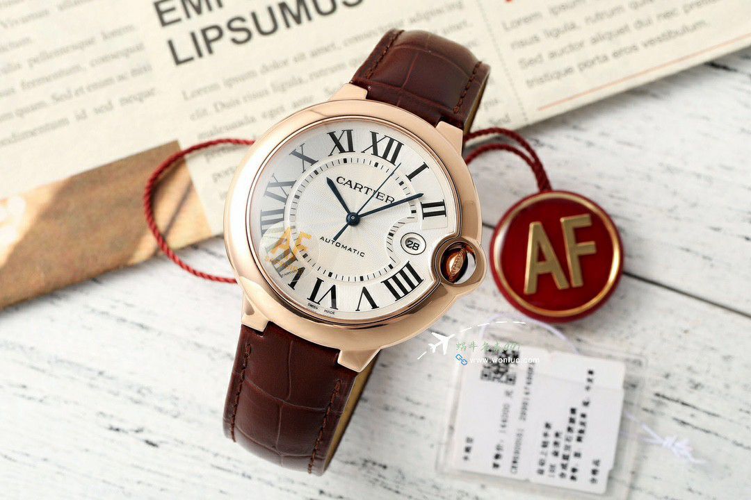 AF Factory  Cartier  蓝气球男装42MM系列 Replica Copy W6920095 wrist watches  / K365