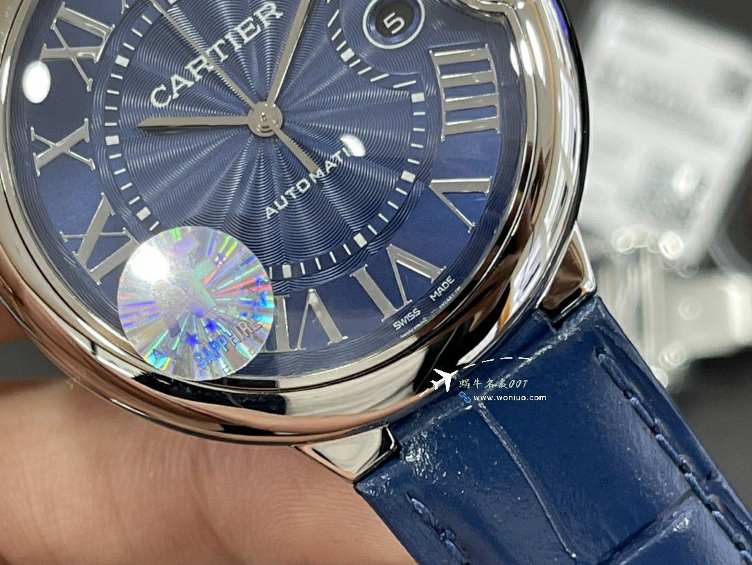 AF Cartier   Replica Copy 42MM男款蓝气球系列WSBB0027 wrist watches  / K358