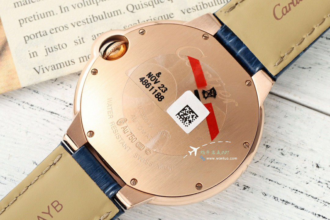 AF Factory  Cartier  蓝气球42MM男装 Replica Copy  Watches WGBB0036 wrist watches  / K361