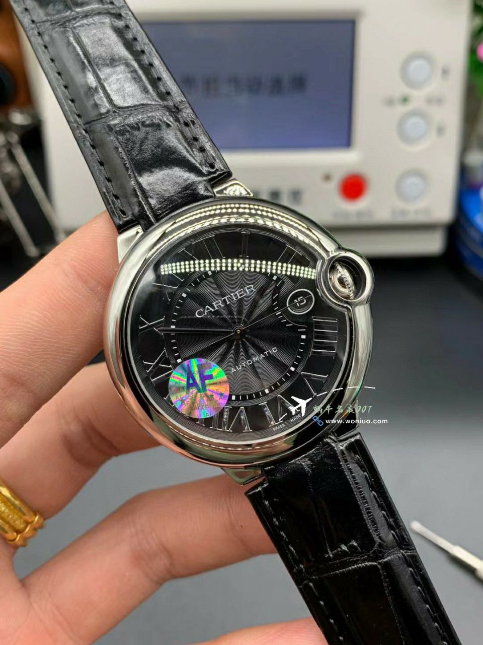AF Cartier   Replica Copy 42MM男款蓝气球系列WSBB0027 wrist watches  / K358