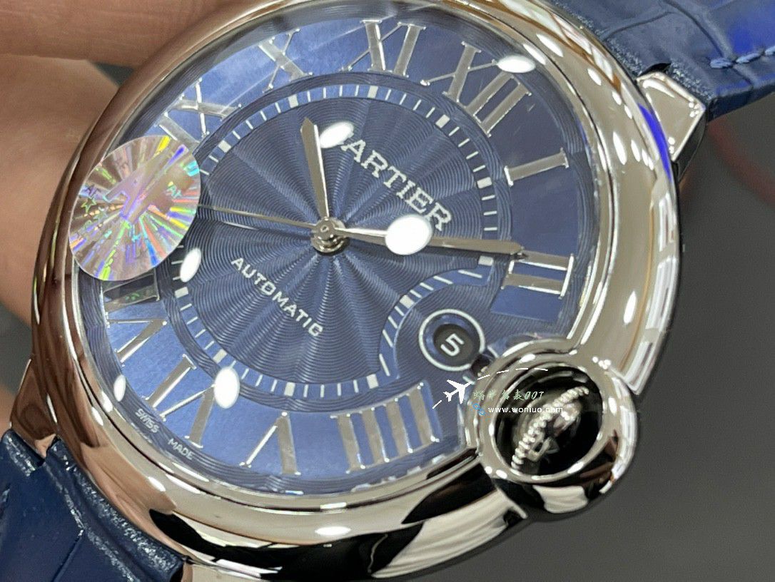AF Cartier  蓝气球男42毫米超级  Replica Watches WSBB0015 wrist watches  / K362