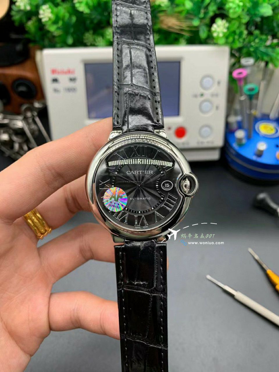AF top  Replica Copy  Cartier  蓝气球42MM男款WSBB0003 wrist watches  / K359