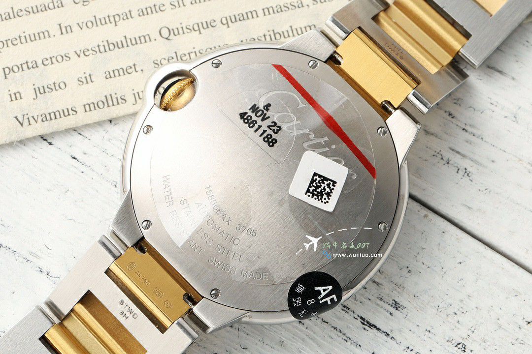 AF Cartier  蓝气球男42毫米超级  Replica Watches WSBB0015 wrist watches  / K362