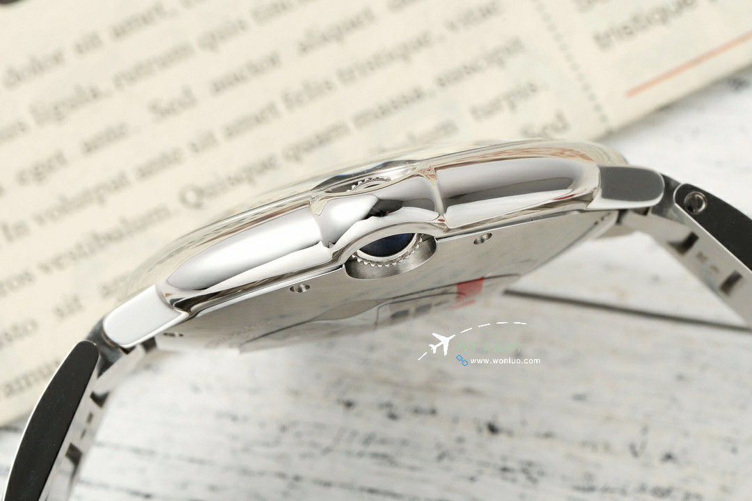 AF Cartier  蓝气球男款42毫米 Replica Copy WE9009Z3 wrist watches  / K363