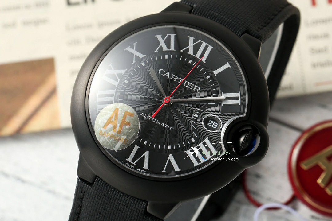 AF Cartier  蓝气球男款42毫米 Replica Copy WE9009Z3 wrist watches  / K363