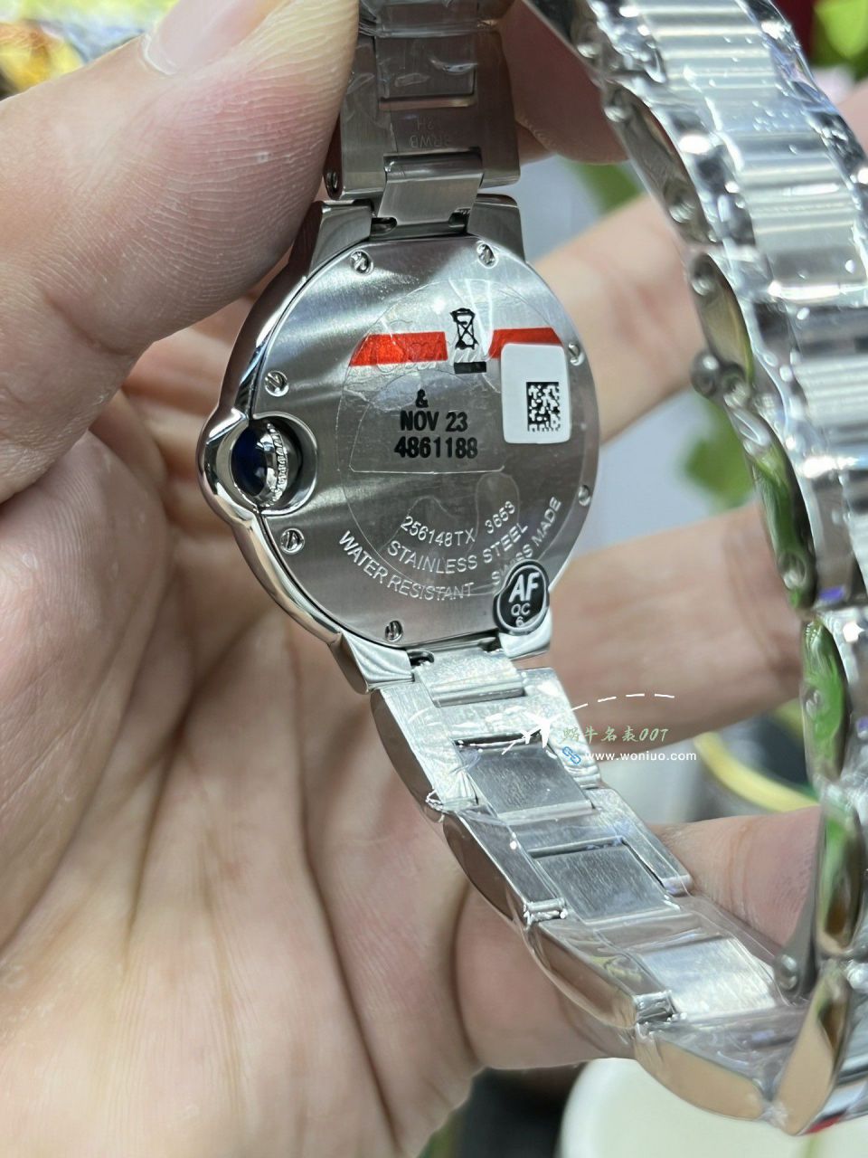 AF Cartier  蓝气球33MM石英 Replica Copy 女士 Watches 系列WSBB0047 wrist watches  / K367