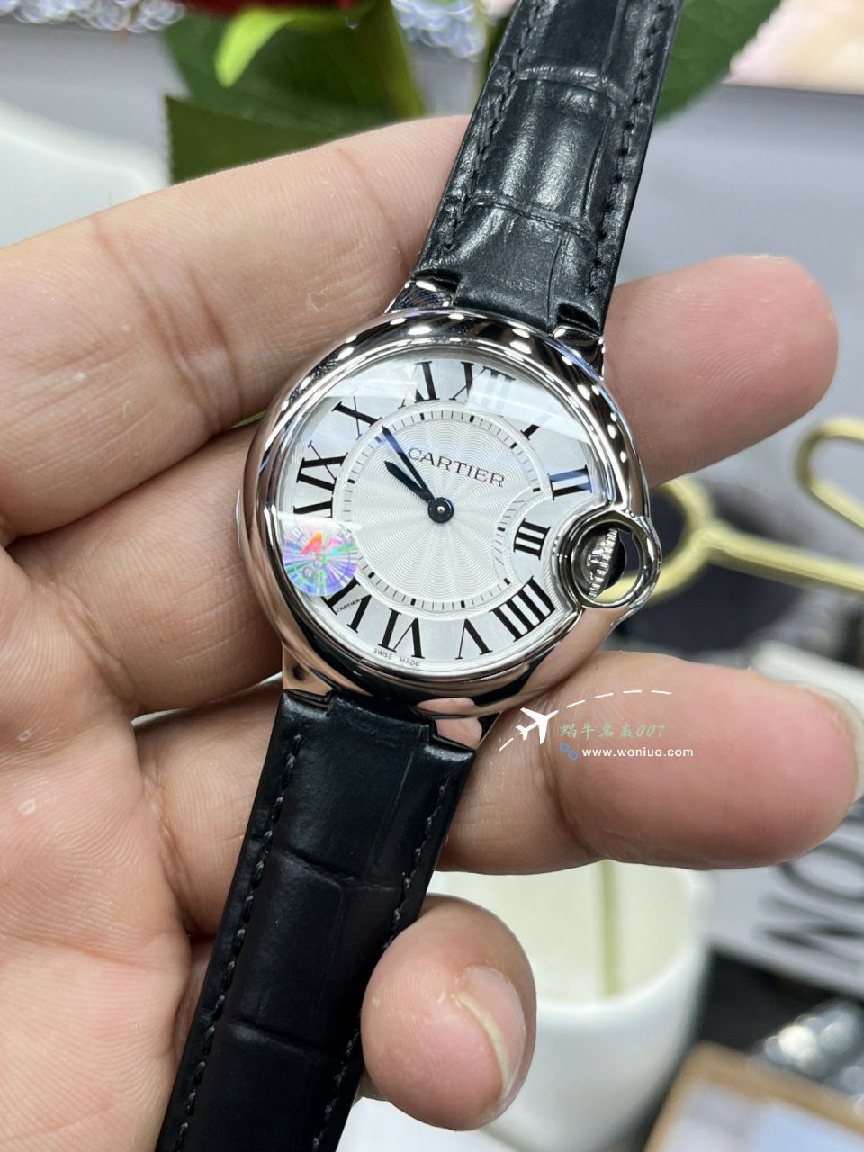 AF Replica Copy  Cartier  蓝气球33毫米女表W4BB0022 wrist watches  / K369
