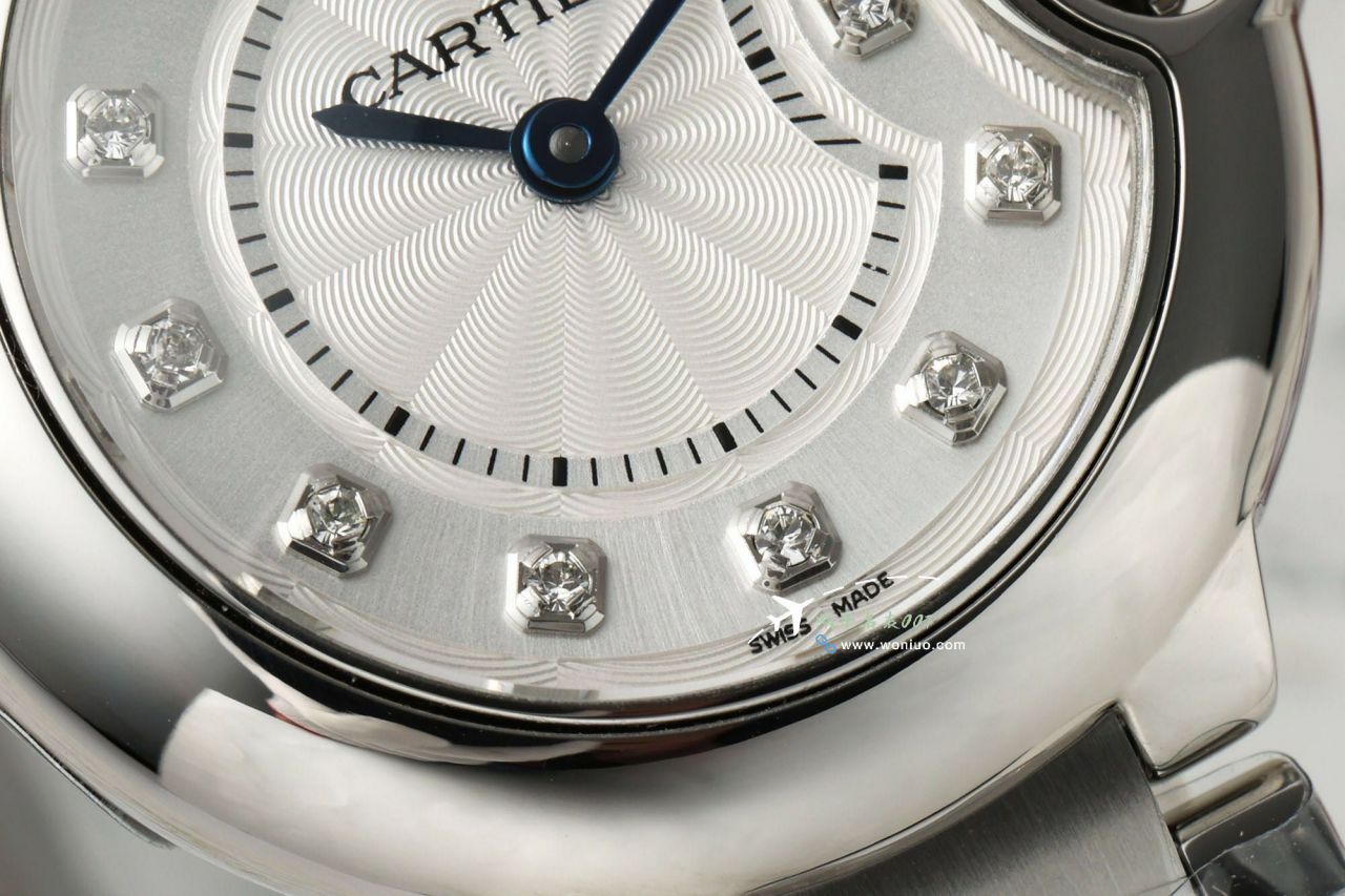 AF Cartier  蓝气球女装28毫米 top  Replica Copy  Watches W4BB0015，W4BB0029 wrist watches  / K370