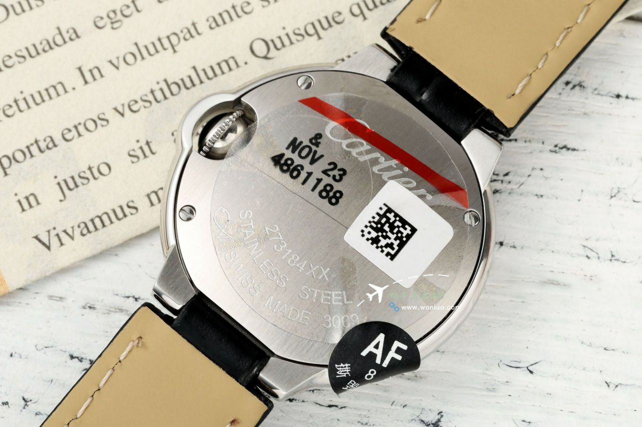 AF Cartier  蓝气球女装28毫米 top  Replica Copy  Watches W4BB0015，W4BB0029 wrist watches  / K370