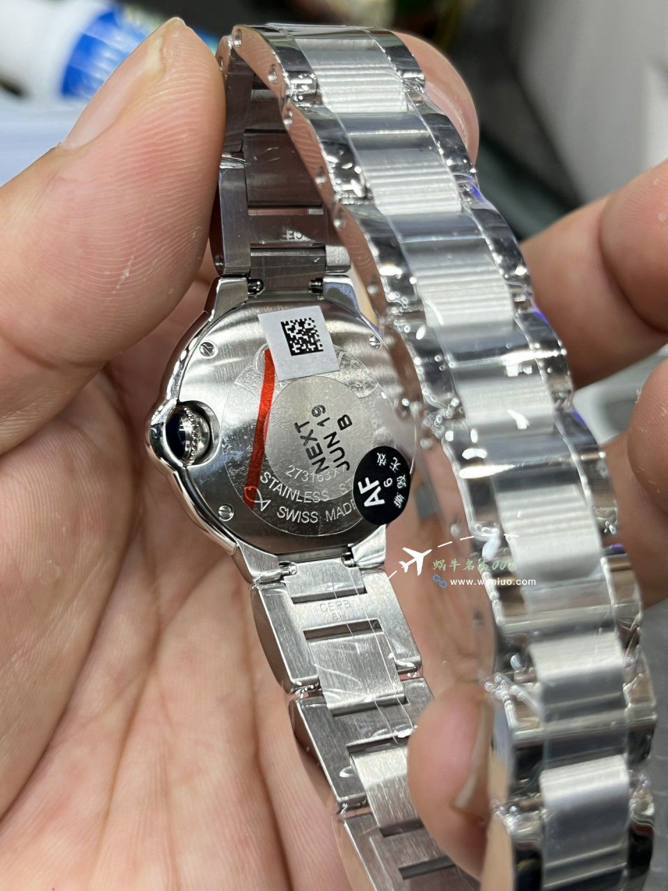 AF Cartier  蓝气球28毫米女士 Watches  Replica Copy 系列W69007Z3 wrist watches  / K373