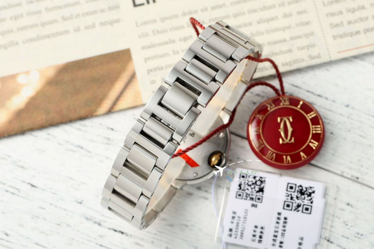 AF Cartier  蓝气球28毫米女士 Watches  Replica Copy 系列W69007Z3 wrist watches  / K373