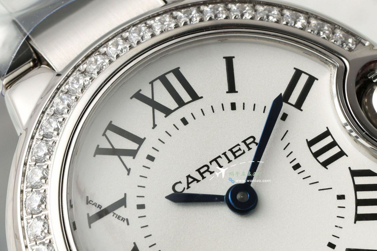 AF Cartier  蓝气球28毫米女士 Watches  Replica Copy 系列W69007Z3 wrist watches  / K373